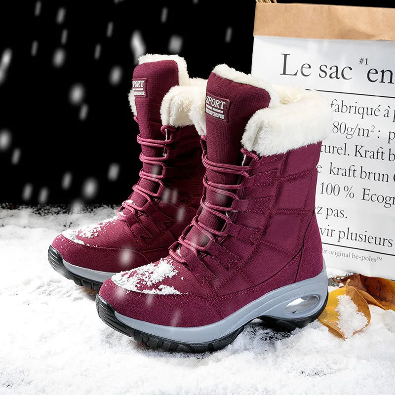 Melinette | Warme & wasserdichte Schneestiefel für Damen - Perfekt für den Winter