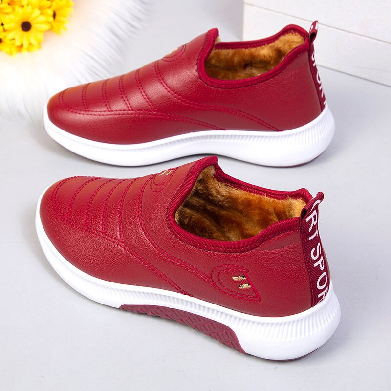 Marcian | Unisex Wasserdichte Fleecegefütterte Slip-On Winter Sneakers