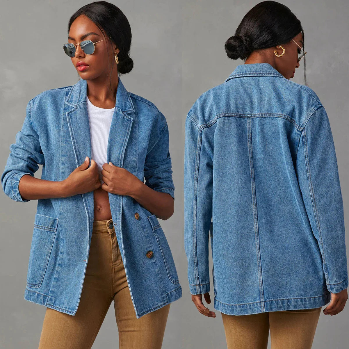 Yara | Stilvoller Jeansblazer