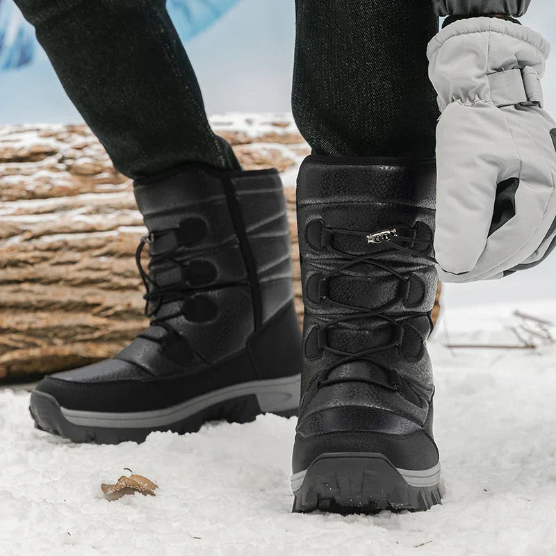 Joss | Warme Plüsch-Snowboots für Herren