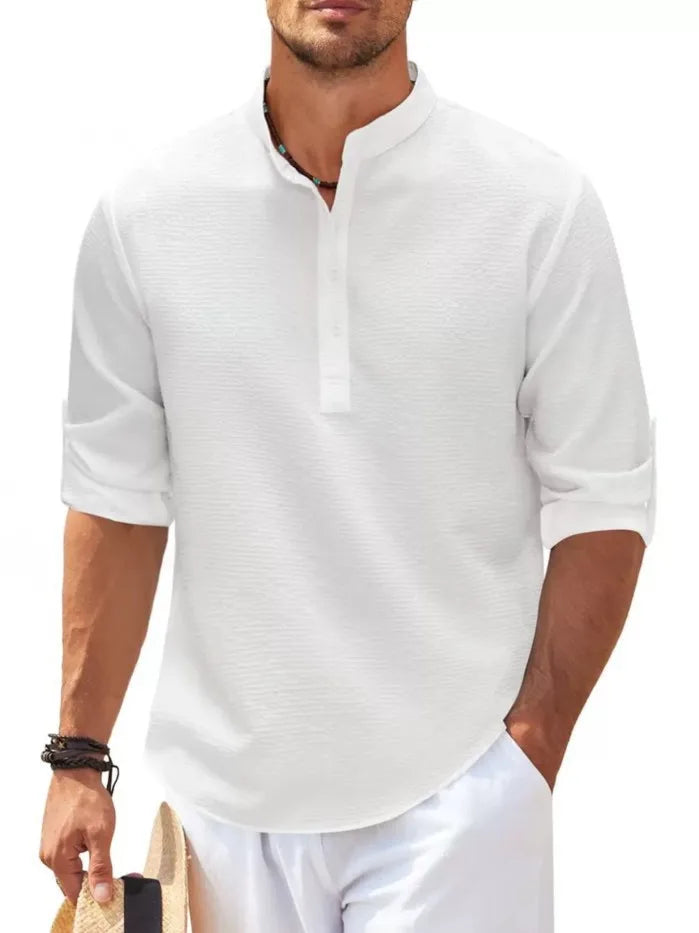 Dominik | Stylish Casual Shirt - Modisches und Bequemes Herrenhemd