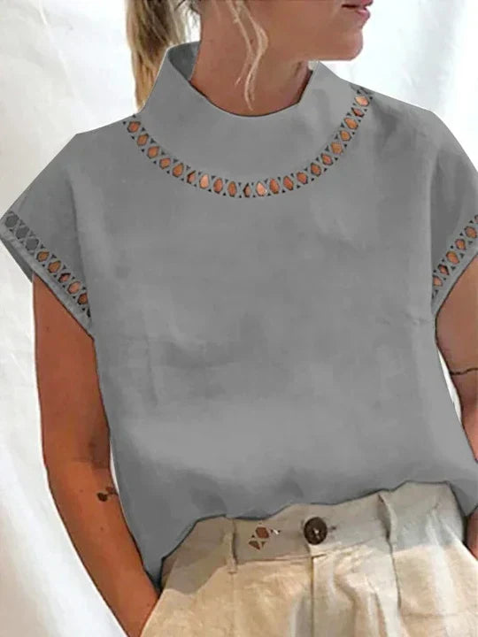 Vintagy | Vintage lässige Bluse für stilvolle Auftritte