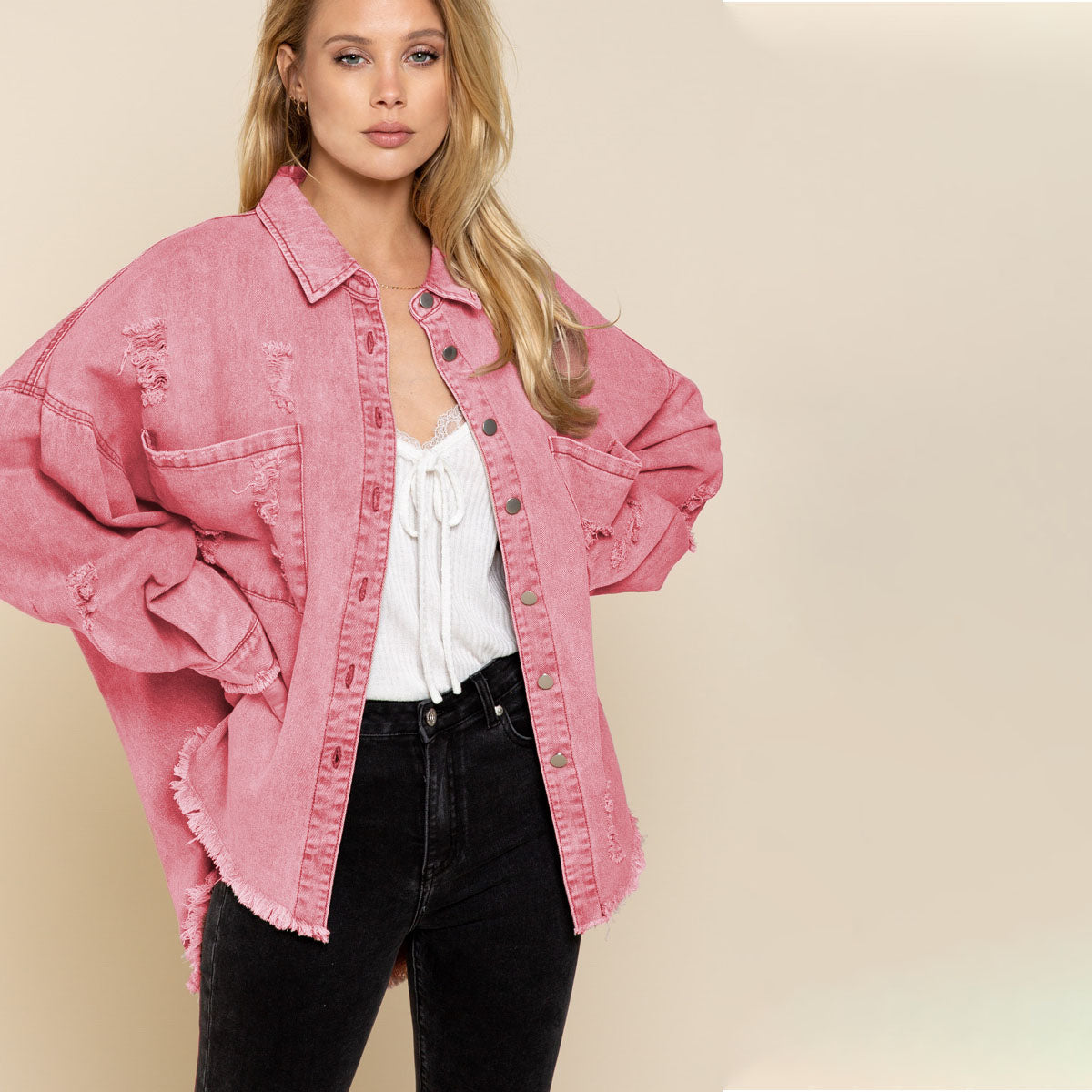 Trendaya | Trendiges Denim-Jacke für Damen - Stilvoll und Vielseitig