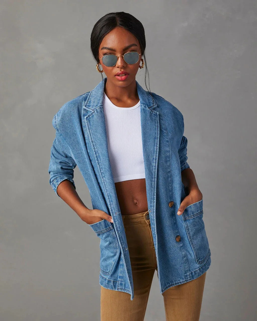 Yara | Stilvoller Jeansblazer