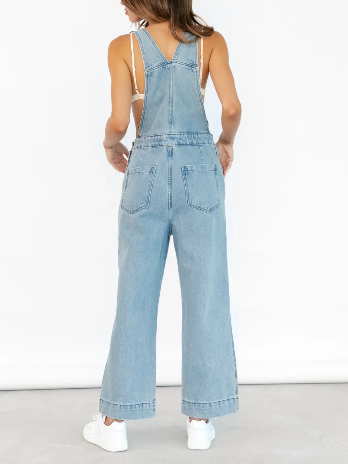 Cleora | Modischer Denim Jumpsuit für stilvolle Auftritte