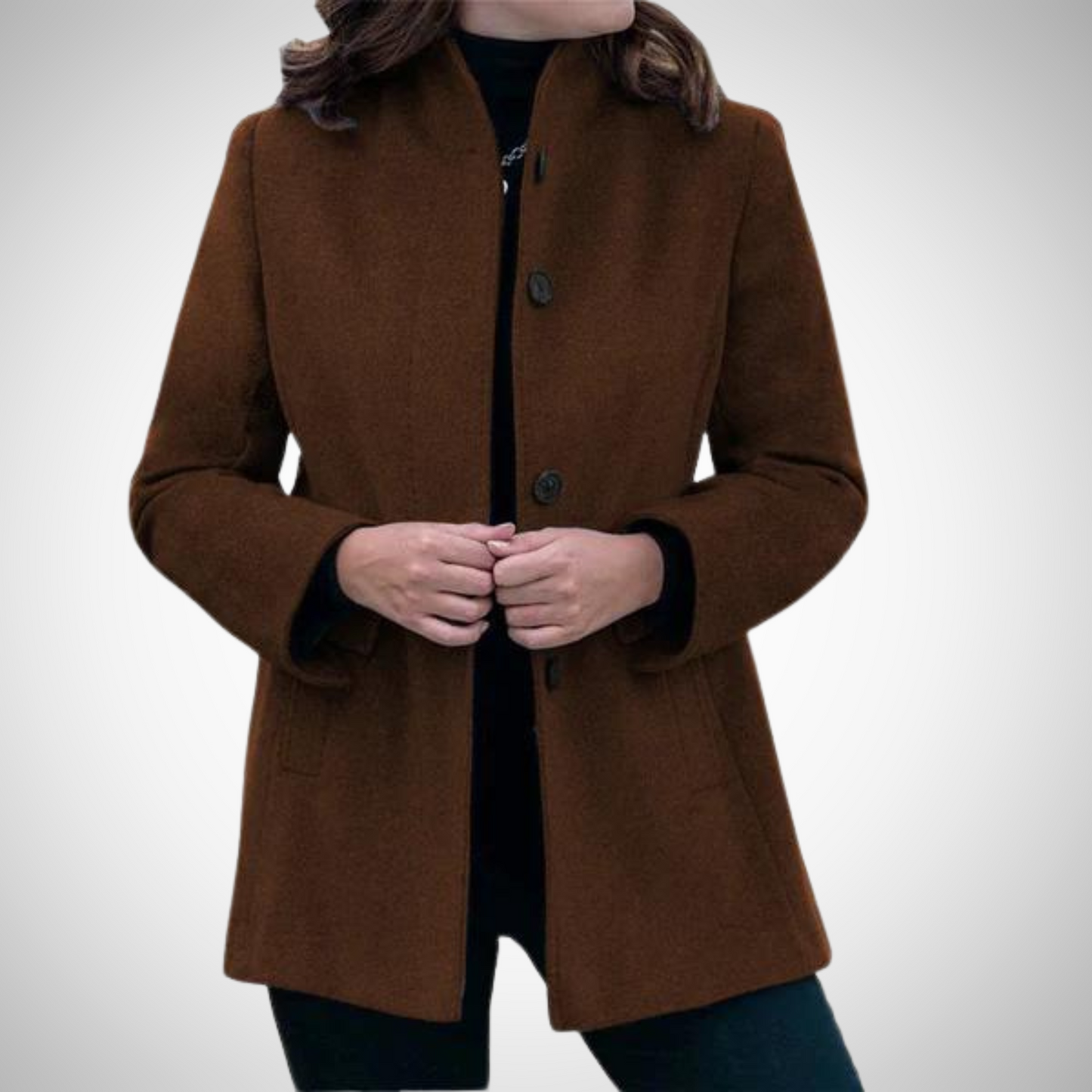 Keminare | Elegante Geknöpfte Jacke für Damen