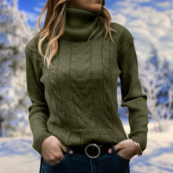 Berlina | Damen Rollkragenpullover aus Strick