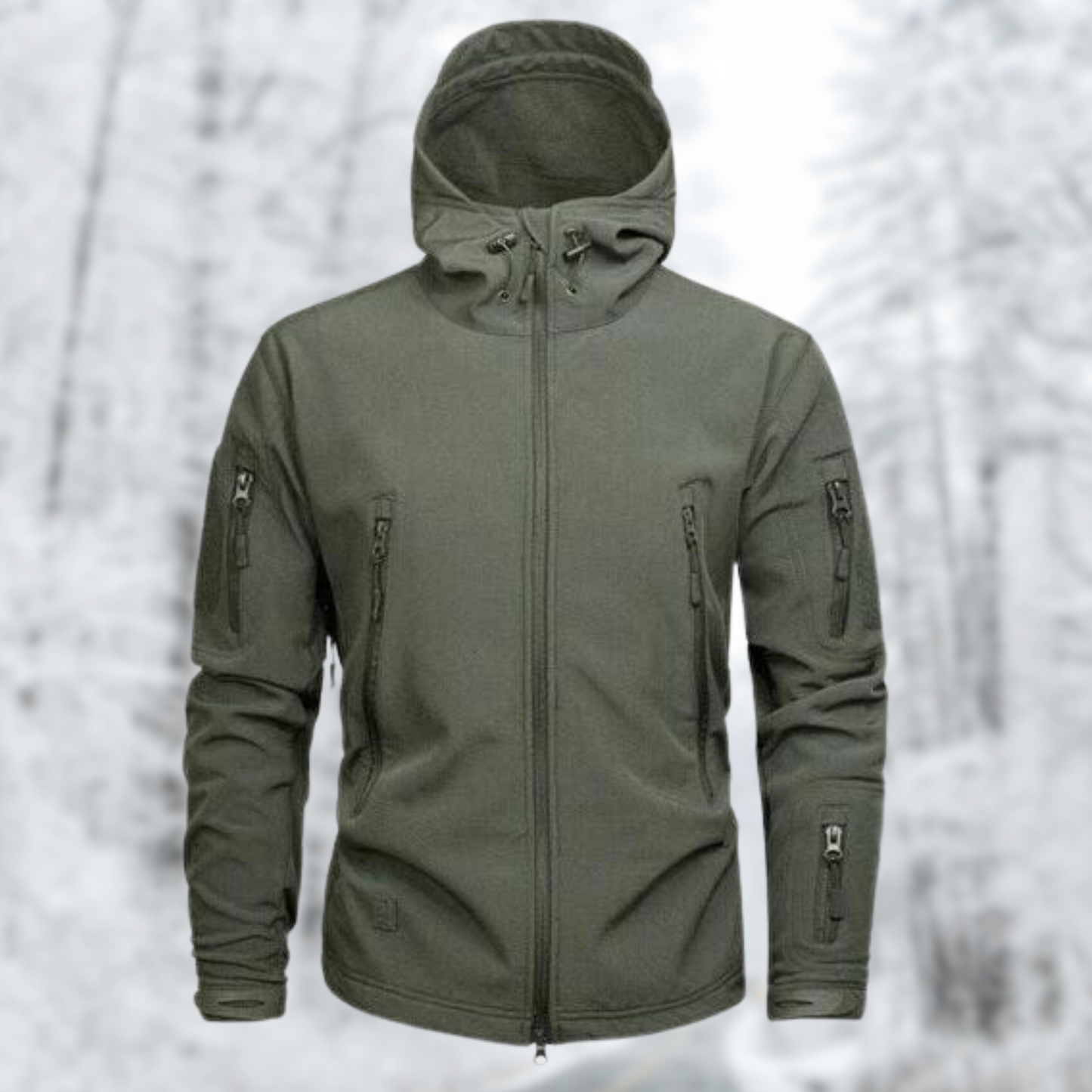 Minerva | Herren Hoodie Jacke mit Reißverschluss