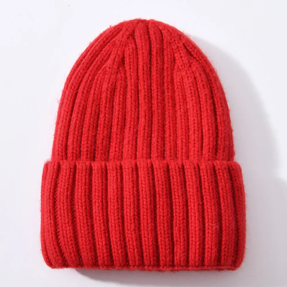 Rib Knit Beanie Damen | Stylische Wärme für kalte Tage