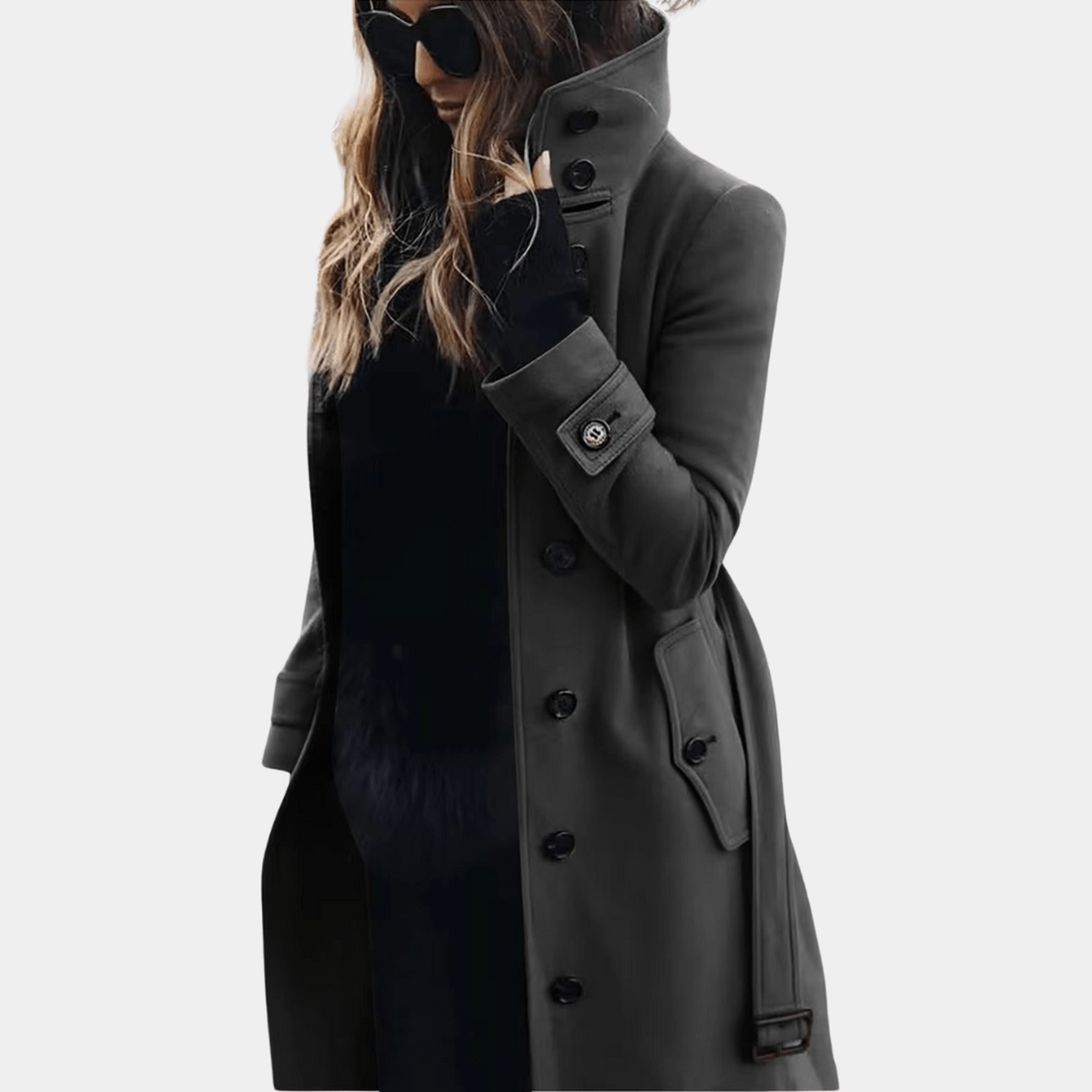 Elegant Warm Trench Coat | Damen Trenchcoat für Stil und Komfort