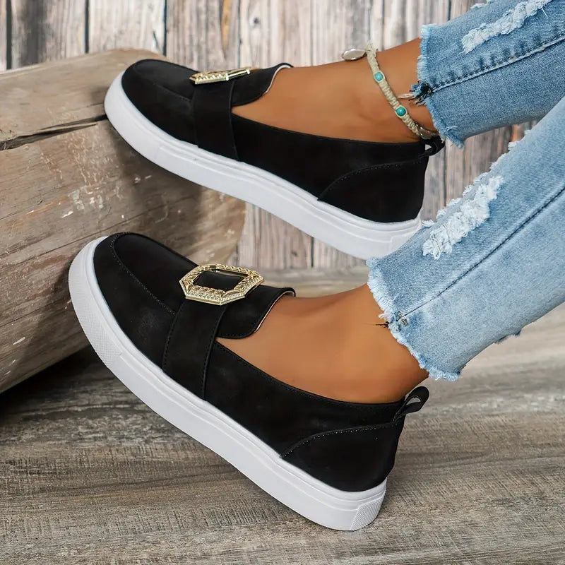 Toppara | Stilvolle Low-Top-Freizeitschuhe mit Weicher Sohle