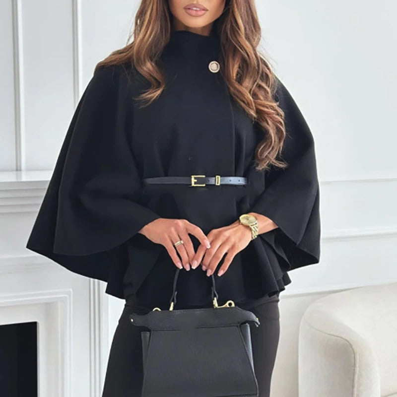 Wendy | Damen Oversized Cape-Mantel – Eleganz und Wärme vereint