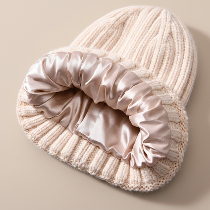 Rib Knit Beanie Damen | Stylische Wärme für kalte Tage