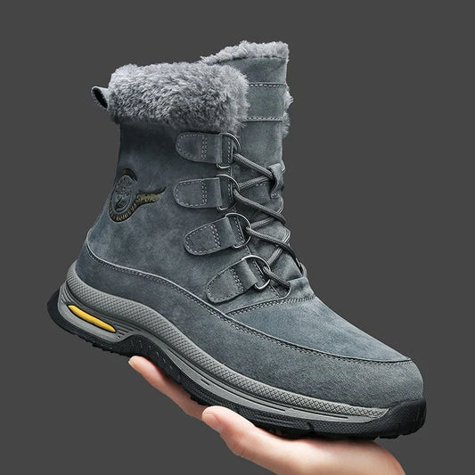 Levona | Unisex wasserdichte und rutschfeste Winterstiefel mit integriertem Fell