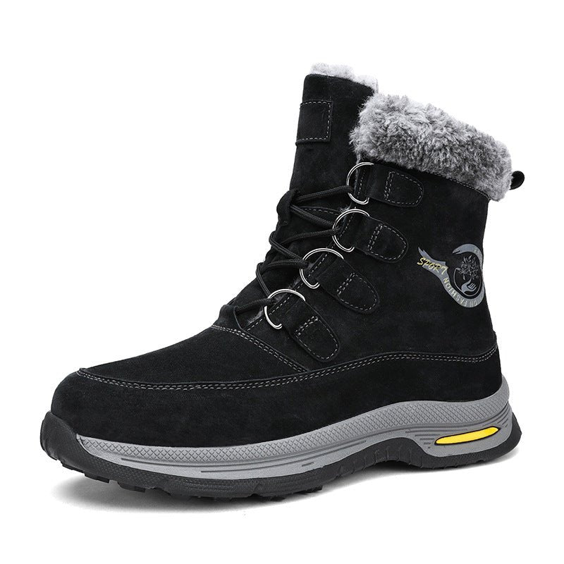 Levona | Unisex wasserdichte und rutschfeste Winterstiefel mit integriertem Fell