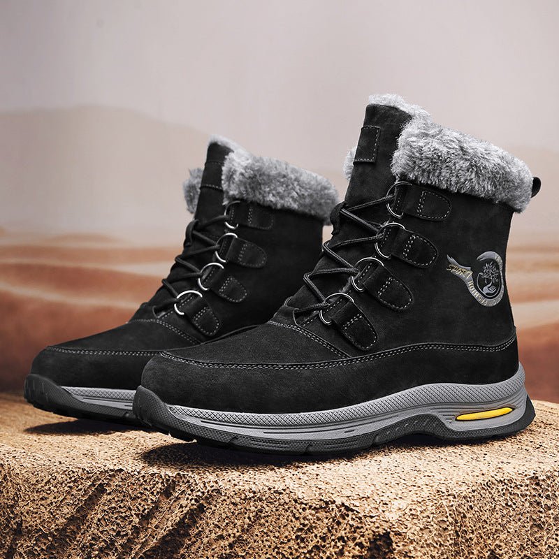 Levona | Unisex wasserdichte und rutschfeste Winterstiefel mit integriertem Fell