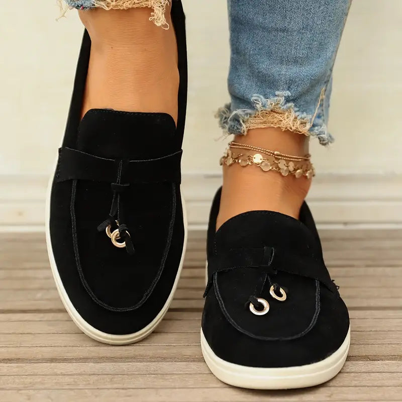 Renies | Damen-Loafer mit Quasten-Charme