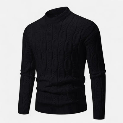 Herren Strickpullover Crewneck | Klassischer Feinstrick für stilvollen Komfort