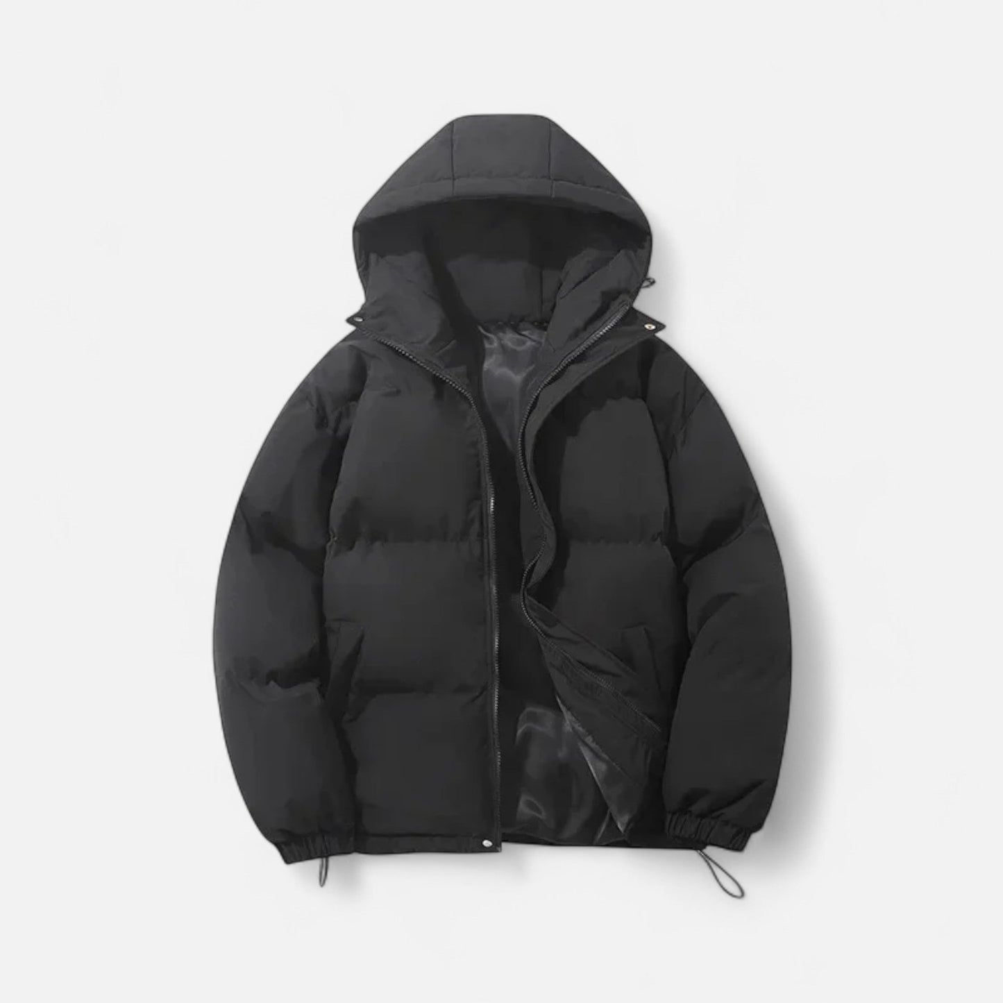 Hooded Cotton Puffer Jacket | Unisex, Leicht & Wärmend