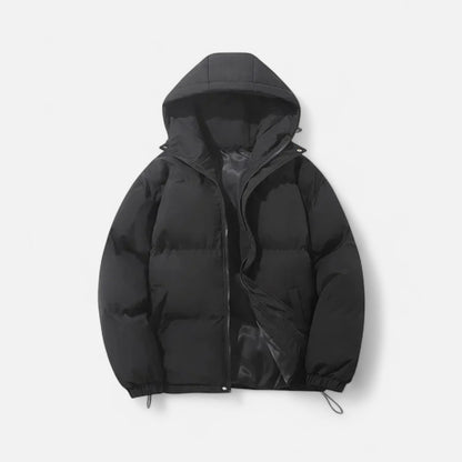 Hooded Cotton Puffer Jacket | Unisex, Leicht & Wärmend