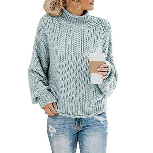 Wynter | Warmer Strickpullover mit Rollkragen für Damen