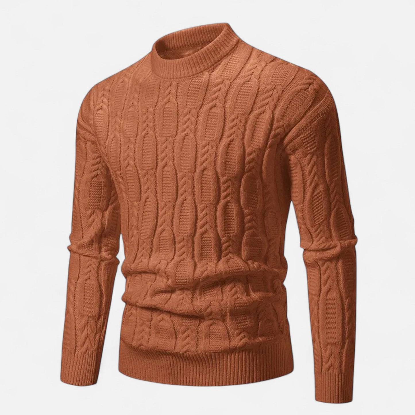 Herren Strickpullover Crewneck | Klassischer Feinstrick für stilvollen Komfort