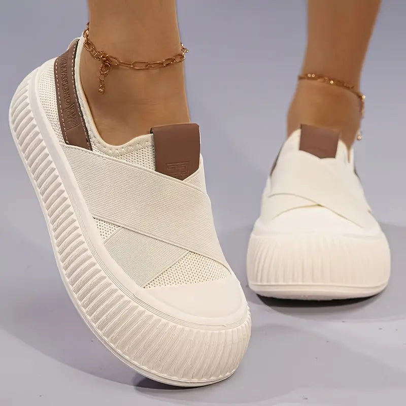 Snikari | Praktische, Atmungsaktive Mesh-Sneaker für Damen