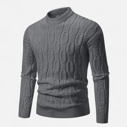 Herren Strickpullover Crewneck | Klassischer Feinstrick für stilvollen Komfort