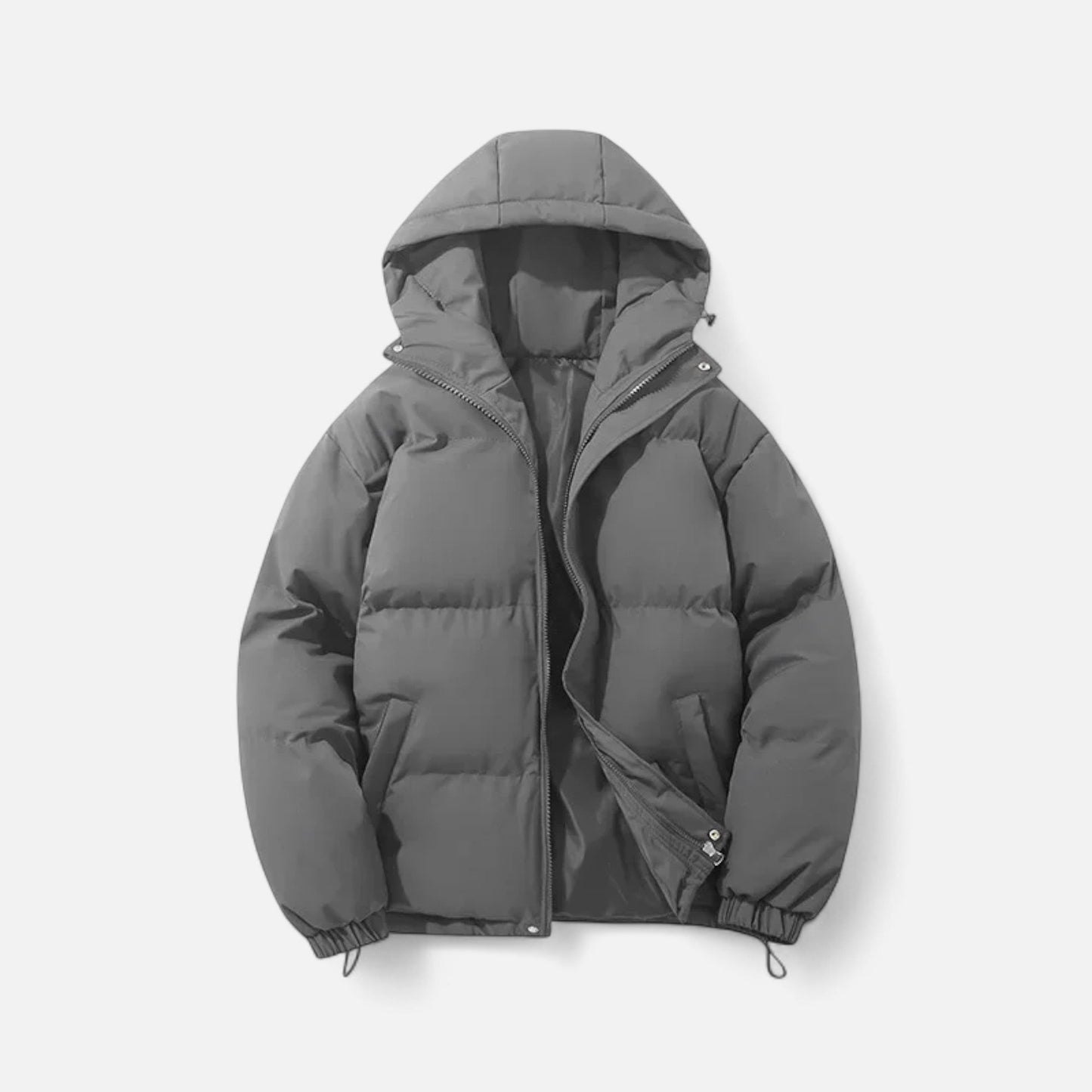 Hooded Cotton Puffer Jacket | Unisex, Leicht & Wärmend