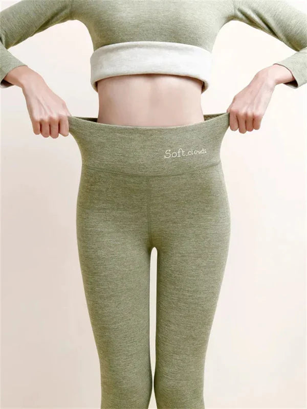 Softy | Fleece-gefütterte Schlankmachende Leggings