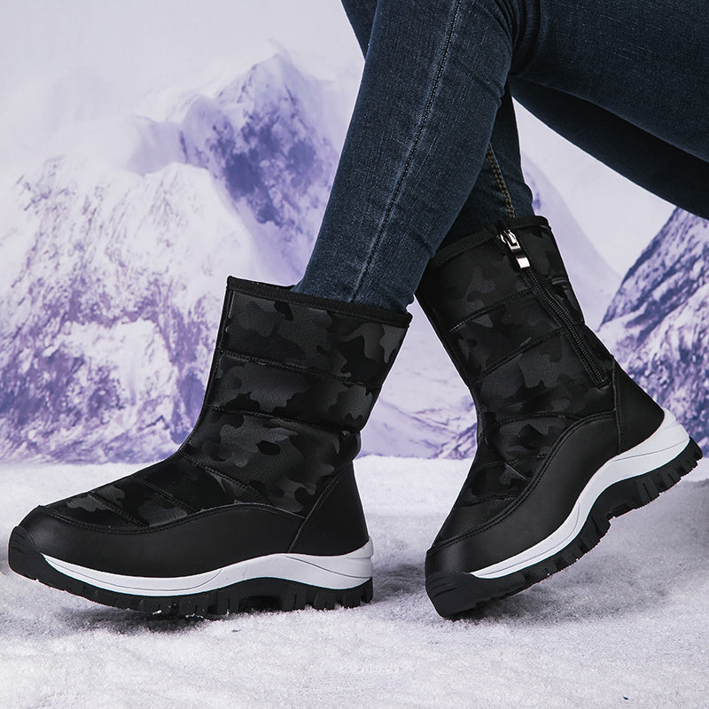 Unelira | Damen Stiefeletten mit seitlichem Reißverschluss – Elegant & Feminin