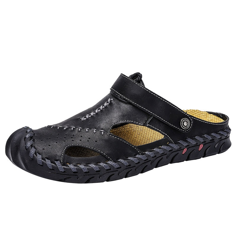 Saxon | Herren Bequeme Sommer Sandalen mit Flexibler Sohle & Atmungsaktivem Design