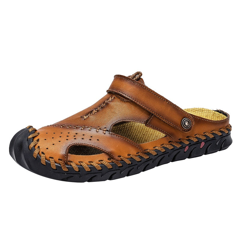 Saxon | Herren Bequeme Sommer Sandalen mit Flexibler Sohle & Atmungsaktivem Design