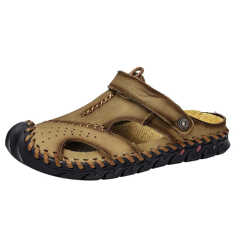 Saxon | Herren Bequeme Sommer Sandalen mit Flexibler Sohle & Atmungsaktivem Design