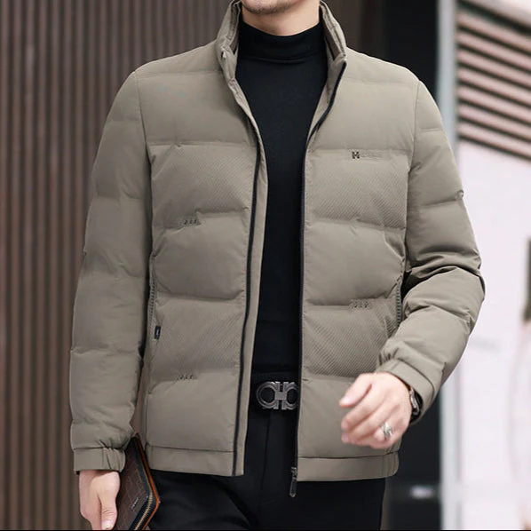 Garenic | Herren Pufferjacke mit Stehkragen, leicht gefüttert & Regular Fit