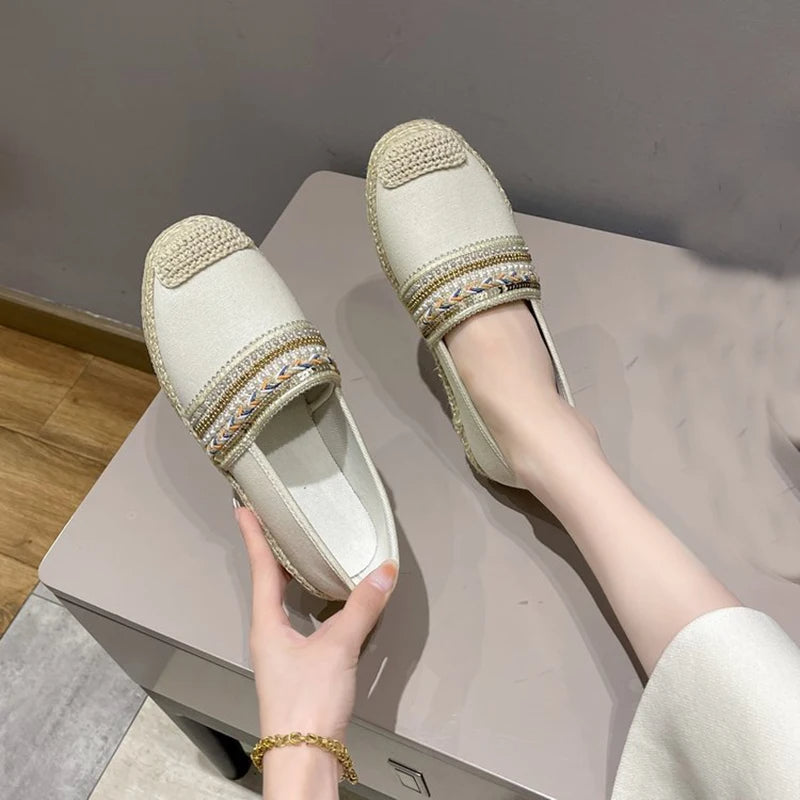 Nerina | Lässige Boho-Schuhe mit Quastendesign