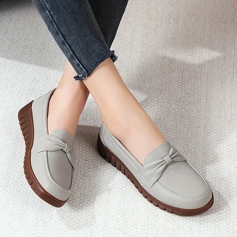 Marine | Lässige Chic-Slipper aus Echtleder – Stilvoll & Bequem