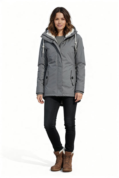 Damen Winterjacke mit Kapuze | Wasserdicht, Warm & Stylisch