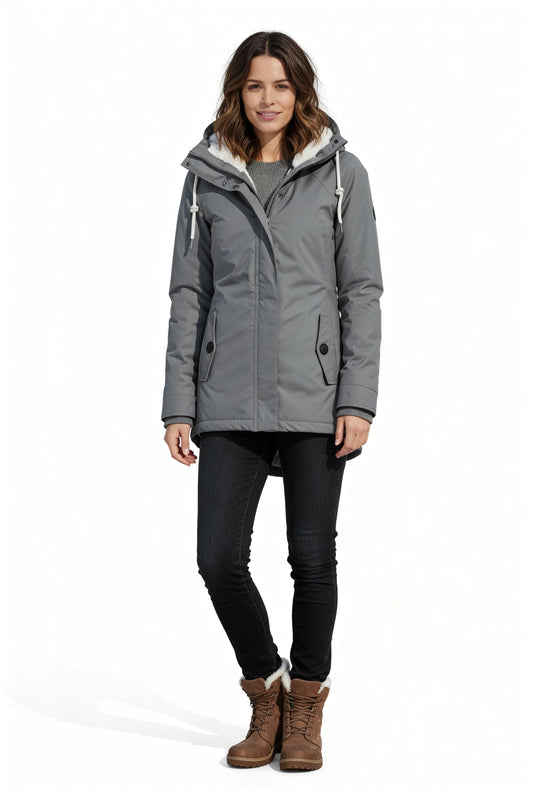 Damen Winterjacke mit Kapuze | Wasserdicht, Warm & Stylisch
