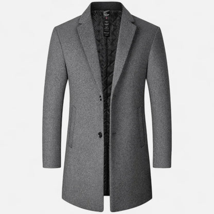 Classic Wool Overcoat | Eleganter Herrenmantel für zeitlose Wintermode