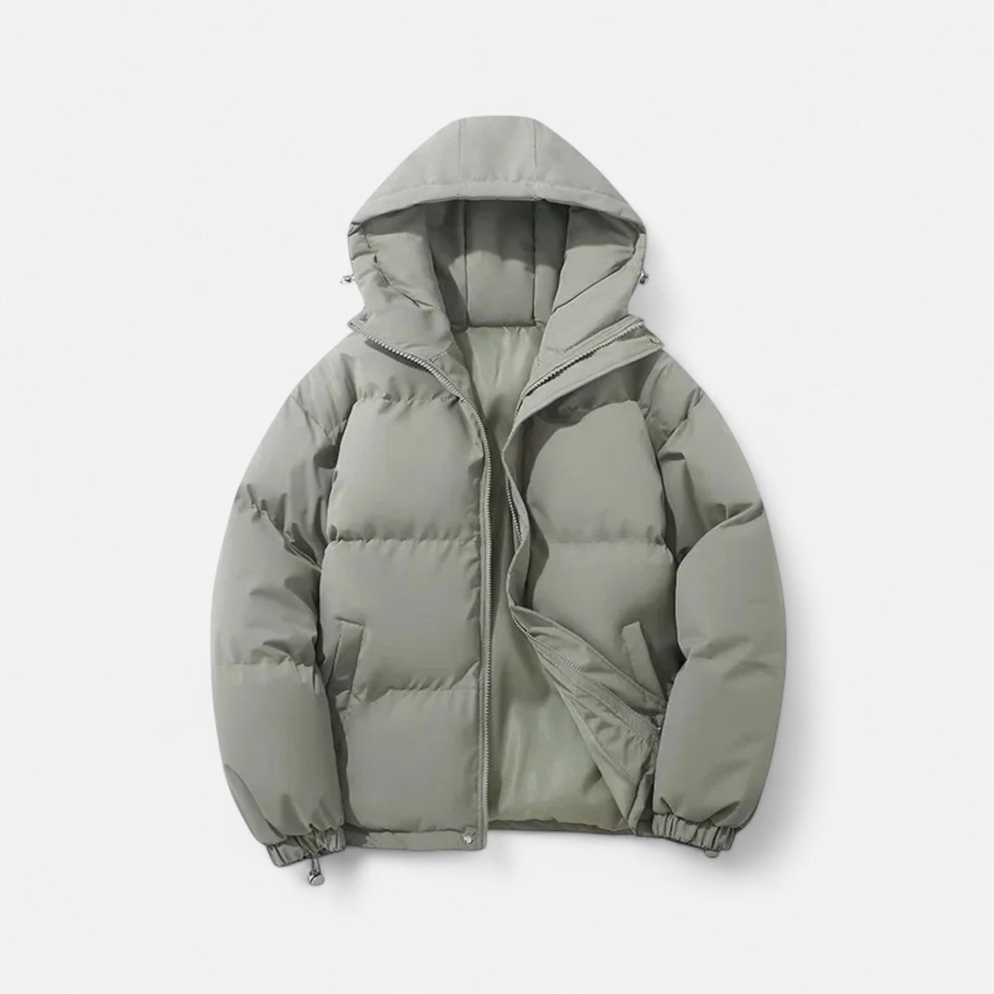 Hooded Cotton Puffer Jacket | Unisex, Leicht & Wärmend
