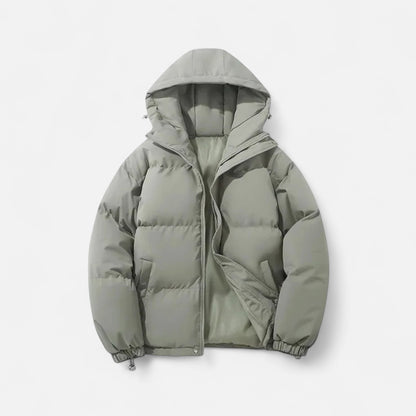Hooded Cotton Puffer Jacket | Unisex, Leicht & Wärmend
