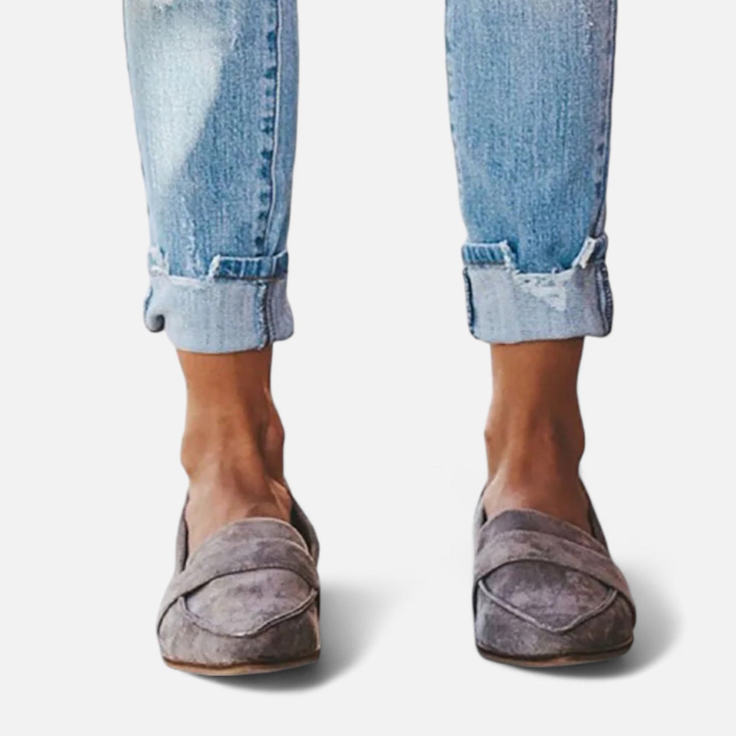 Damen Retro Loafers | Elegante Spitzschuh-Slipper für Alltag & Büro