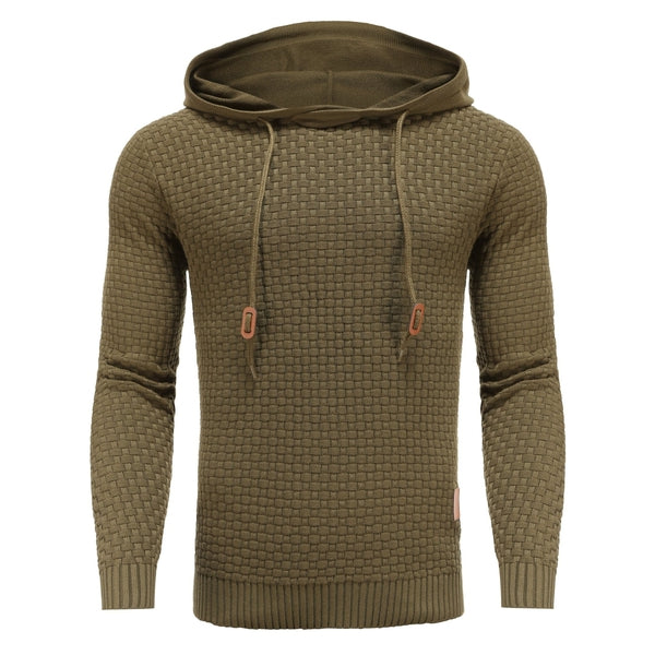 Strukturierter Kapuzenpullover Herren | Moderner Strick mit Urbanem Stil