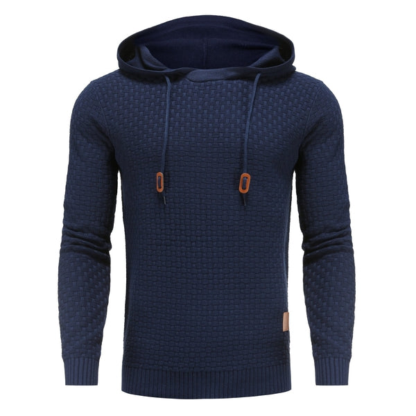 Strukturierter Kapuzenpullover Herren | Moderner Strick mit Urbanem Stil