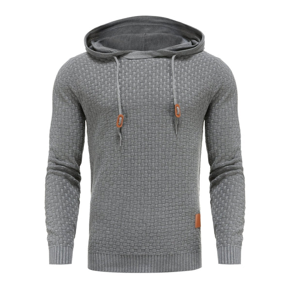 Strukturierter Kapuzenpullover Herren | Moderner Strick mit Urbanem Stil