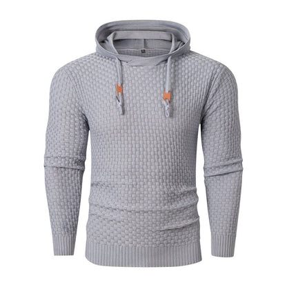 Strukturierter Kapuzenpullover Herren | Moderner Strick mit Urbanem Stil