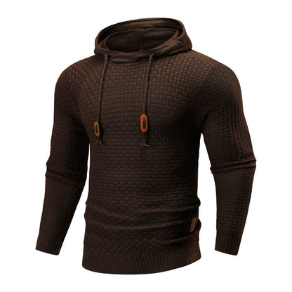 Strukturierter Kapuzenpullover Herren | Moderner Strick mit Urbanem Stil