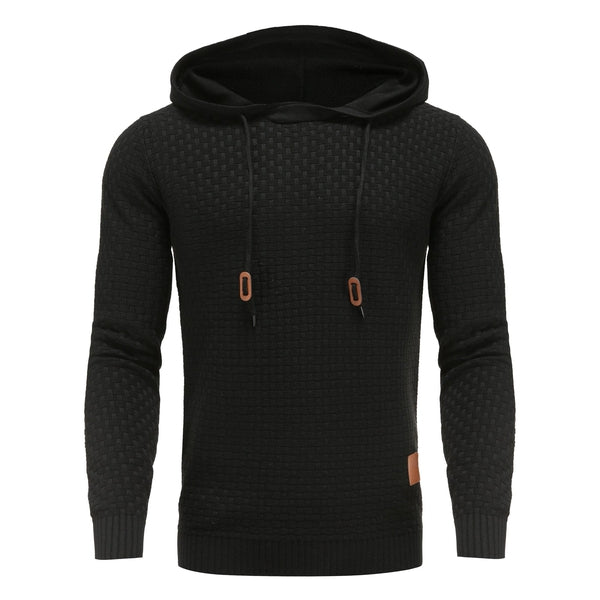 Strukturierter Kapuzenpullover Herren | Moderner Strick mit Urbanem Stil