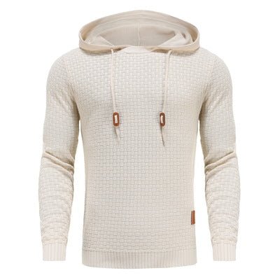 Strukturierter Kapuzenpullover Herren | Moderner Strick mit Urbanem Stil